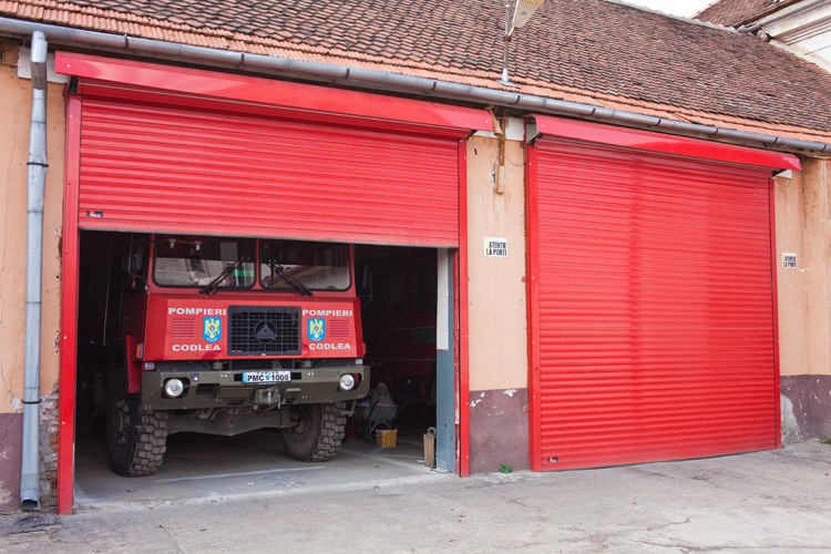 Industriële sectionale garagepoorten  0002