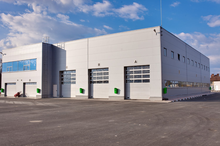 Industriële sectionale garagepoorten  0005