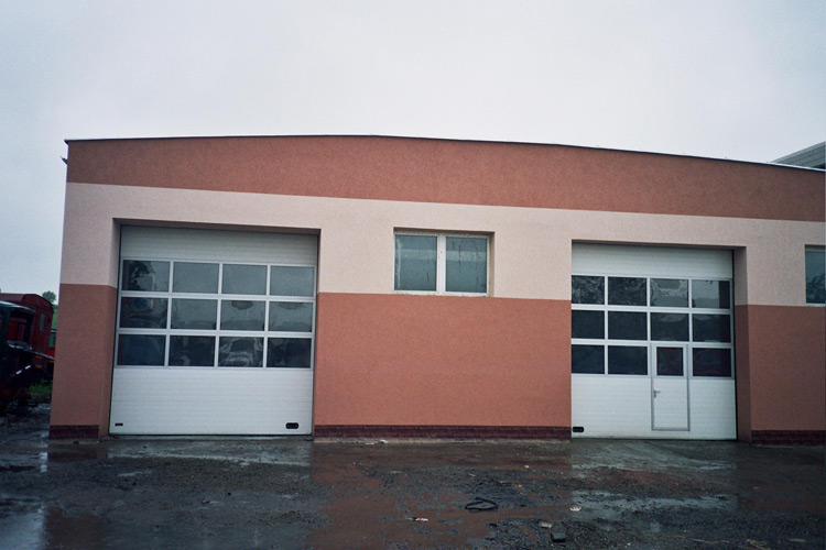 Industriële sectionale garagepoorten  0015