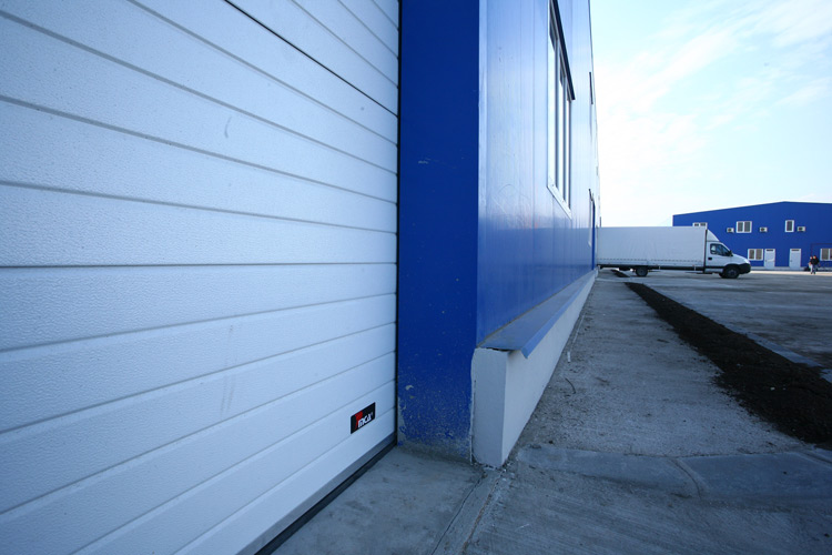 Industriële sectionale garagepoorten  0020