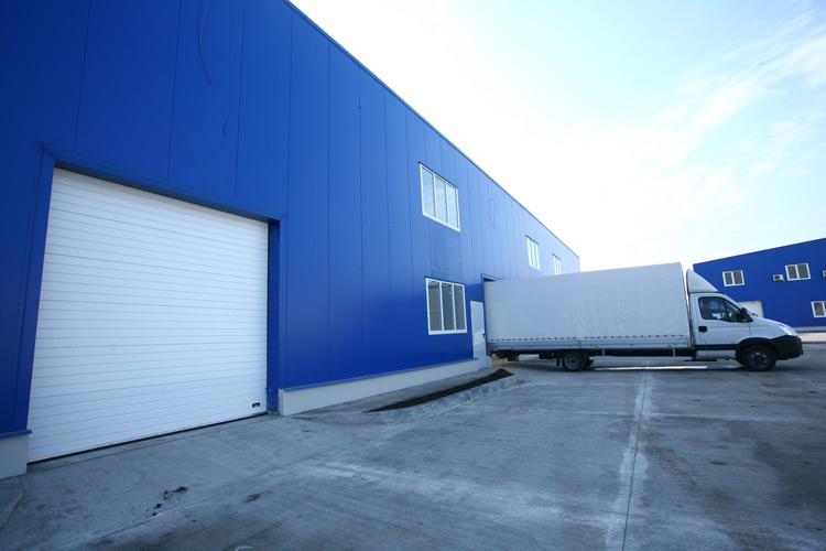 Industriële sectionale garagepoorten  0021