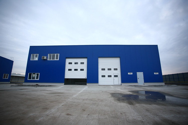 Industriële sectionale garagepoorten  0023