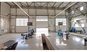 Industriële sectionale garagepoorten 3