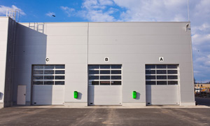 Industriële sectionale garagepoorten 4