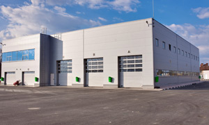 Industriële sectionale garagepoorten 5