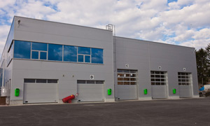 Industriële sectionale garagepoorten 6