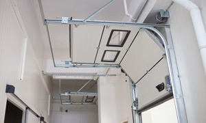 Industriële sectionale garagepoorten 9