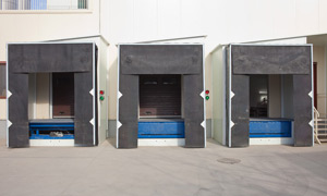 Industriële sectionale garagepoorten 10