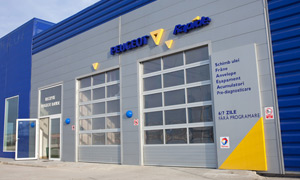 Industriële sectionale garagepoorten 12