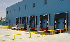 Industriële sectionale garagepoorten 17