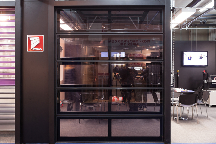 Industriële sectionale garagepoorten 36